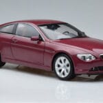 BMW 645Ci E63 Sötétpiros Kyosho 1:18 08701CR Fém - image 5 of 7