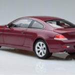 BMW 645Ci E63 Sötétpiros Kyosho 1:18 08701CR Fém - image 6 of 7