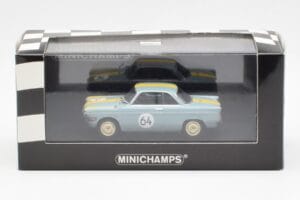 BMW 700 Sport #64 Hulbusch / Stausberg 12 Hours of Nurburgring 1961 Minichamps 1:43 400612364 Fém – 4. kép a 4-ből