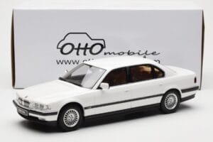 BMW 750iL E38 Asia Exclusive Fehér Otto 1:18 OT836 Gyanta – 6. kép a 6-ből