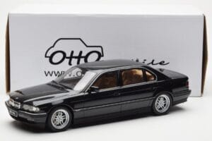 BMW 750iL E38 Fekete Otto 1:18 OT609 Gyanta – 6. kép a 6-ből