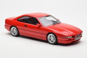 BMW 850 CSi E31 Piros Otto 1:18 OT158 Gyanta – 4. kép a 6-ből