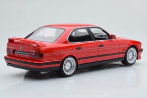 BMW Alpina B10 E34 Biturbo Piros Otto 1:18 OT648 Gyanta – 2. kép a 6-ből