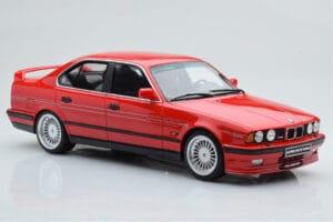 BMW Alpina B10 E34 Biturbo Piros Otto 1:18 OT648 Gyanta – 4. kép a 6-ből