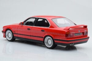 BMW Alpina B10 E34 Biturbo Piros Otto 1:18 OT648 Gyanta – 5. kép a 6-ből