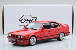 BMW Alpina B10 E34 Biturbo Piros Otto 1:18 OT648 Gyanta – 6. kép a 6-ből