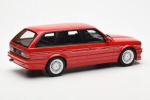 BMW Alpina B3 2.7 E30 Touring Piros Otto 1:18 OT366 Gyanta – 2. kép a 6-ből