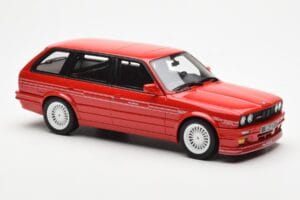 BMW Alpina B3 2.7 E30 Touring Piros Otto 1:18 OT366 Gyanta – 4. kép a 6-ből