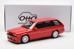 BMW Alpina B3 2.7 E30 Touring Piros Otto 1:18 OT366 Gyanta – 6. kép a 6-ből