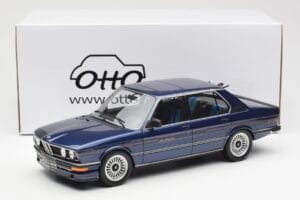 BMW Alpina B7S E12 Turbo Dark Sapphire Kék Metál Otto 1:18 OT640 Gyanta – 6. kép a 6-ből
