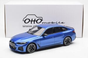 BMW i4 M50 G26 Kék Otto 1:18 OT453 Gyanta – 6. kép a 6-ből