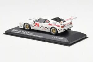 BMW M1 IMSA #25 Red Lobster Cowart / Miller LA Times Grand Prix Winner 1981 Minichamps 1:43 430812525 Fém – 3. kép a 4-ből