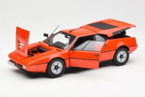 BMW M1 Narancssárga Metál Norev 1:18 183222 Fém – 2. kép a 8-ből