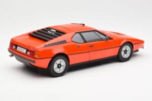 BMW M1 Narancssárga Metál Norev 1:18 183222 Fém – 3. kép a 8-ből