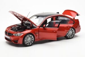 BMW M3 Competition F80 Sakhir Narancssárga Norev 1:18 80432411553 Fém – 2. kép a 8-ből