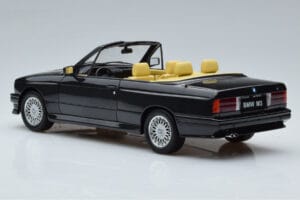 BMW M3 E30 Kabrió Fekete Otto 1:18 OT1012 Gyanta – 5. kép a 6-ből