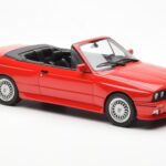 BMW M3 E30 Kabrió Piros Otto 1:18 - image 4 of 6