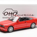 BMW M3 E30 Kabrió Piros Otto 1:18 - image 6 of 6
