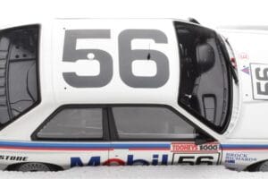 BMW M3 E30 #56 P. Brock / J. Richards Mobil Bathurst 1000 1988 AUTOart 1:18 88847 Fém – 8. kép a 9-ből