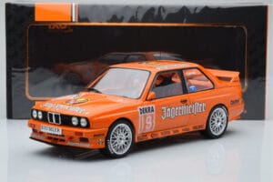 BMW M3 E30 Jagermeister #19 A. Hahne DTM Nurburgring 1992 IXO 1:18 18RMC082A Fém – 6. kép a 6-ből