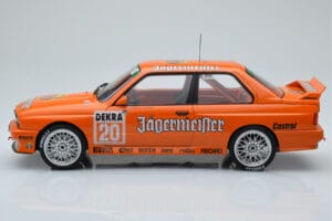 BMW M3 E30 Jagermeister #20 W. Gardner DTM Nurburgring 1992 IXO 1:18 18RMC082B Fém – 3. kép a 6-ből