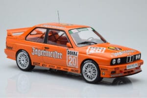 BMW M3 E30 Jagermeister #20 W. Gardner DTM Nurburgring 1992 IXO 1:18 18RMC082B Fém – 4. kép a 6-ből
