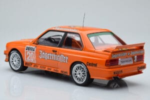 BMW M3 E30 Jagermeister #20 W. Gardner DTM Nurburgring 1992 IXO 1:18 18RMC082B Fém – 5. kép a 6-ből