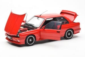 BMW M3 E30 Sport Evolution Cecotto Edition Piros AUTOart 1:18 70566 Fém – 2. kép a 8-ből
