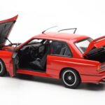 BMW M3 E30 Sport Evolution Cecotto Edition Piros AUTOart 1:18 - image 5 of 8