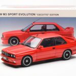 BMW M3 E30 Sport Evolution Cecotto Edition Piros AUTOart 1:18 - image 8 of 8