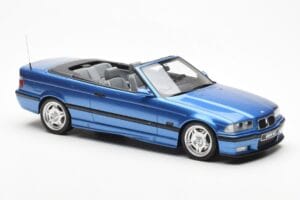 BMW M3 E36 Kabrió Kék Otto 1:18 OT279 Gyanta – 4. kép a 5-ből