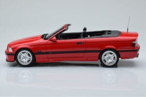 BMW M3 E36 Kabrió Piros Otto 1:18 OT1048 Gyanta – 3. kép a 6-ből