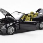 BMW M3 E46 Kabrió Fekete Kyosho 1:18 - image 2 of 8