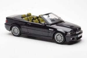 BMW M3 E46 Kabrió Fekete Kyosho 1:18 80430024431 Fém – 6. kép a 8-ből