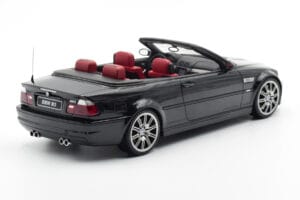 BMW M3 E46 Kabrió Fekete Otto 1:18 OT380 Gyanta – 2. kép a 9-ből