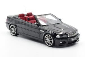 BMW M3 E46 Kabrió Fekete Otto 1:18 OT380 Gyanta – 4. kép a 9-ből