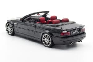 BMW M3 E46 Kabrió Fekete Otto 1:18 OT380 Gyanta – 5. kép a 9-ből