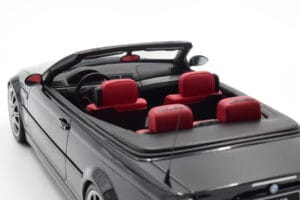 BMW M3 E46 Kabrió Fekete Otto 1:18 OT380 Gyanta – 8. kép a 9-ből