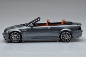 BMW M3 E46 Kabrió Szürke Otto 1:18 OT1006 Gyanta – 3. kép a 6-ből