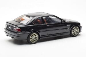 BMW M3 E46 Fekete AUTOart 1:18 70541 Fém – 3. kép a 8-ből