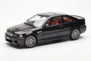 BMW M3 E46 Fekete AUTOart 1:18 70541