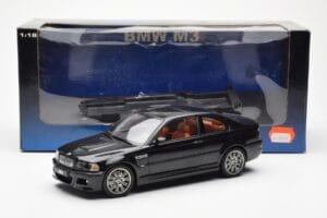 BMW M3 E46 Fekete AUTOart 1:18 70541 Fém – 8. kép a 8-ből