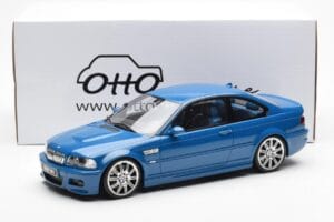 BMW M3 E46 Kék Otto 1:18 OT790 Gyanta – 6. kép a 6-ből