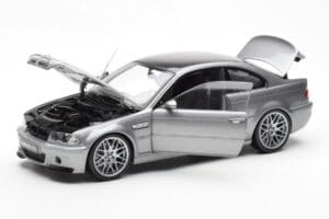 BMW M3 E46 CSL Szürke Kyosho 1:18 80430302734 Fém – 2. kép a 8-ből