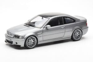 BMW M3 E46 CSL Szürke Kyosho 1:18 80430302734