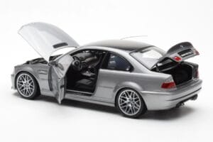 BMW M3 E46 CSL Szürke Kyosho 1:18 80430302734 Fém – 5. kép a 8-ből