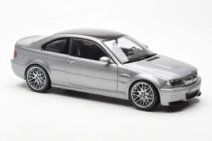 BMW M3 E46 CSL Szürke Kyosho 1:18 80430302734 Fém – 6. kép a 8-ből