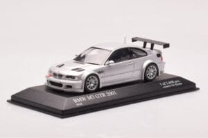 BMW M3 E46 GTR Street Ezüst Minichamps 1:43 403012105 Fém – 2. kép a 4-ből