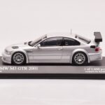 BMW M3 E46 GTR Street Ezüst Minichamps 1:43