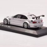 BMW M3 E46 GTR Street Ezüst Minichamps 1:43 - image 3 of 4